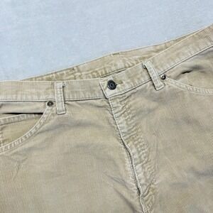 Vintage Gap Pants Men's 36x32 Beige‎ Corduroy Straight 90s USA Skater Grunge